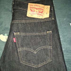 Levi’s black 501’s